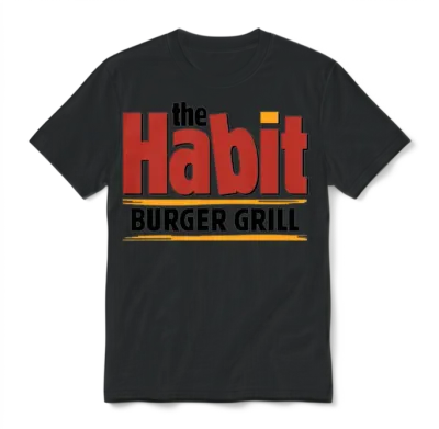 The Habit Burger Grill Unisex T-Shirt - Black