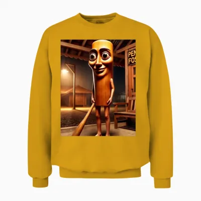 Tung Tung Sahur Unisex Sweatshirt - Gold