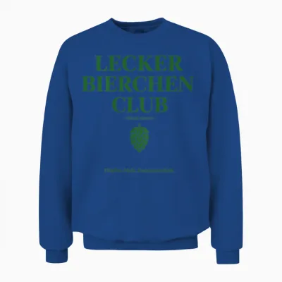 Lecker Bierchen Club Unisex Sweatshirt - Royal
