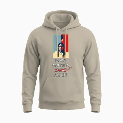 Make America Ours Again Unisex Hoodie - Sand