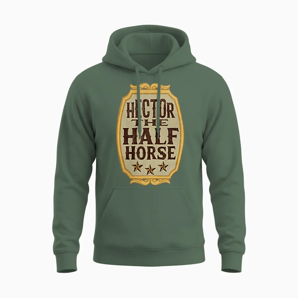 Hunt: Showdown 1896 Hector the Half Horse Unisex Hoodie in Military Green
