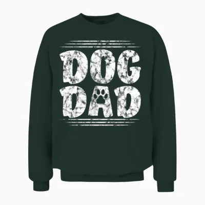Dog Dad Unisex Sweatshirt - Forest