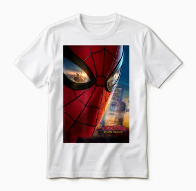 Marvel Studios Spider-Man Bnd Movie 2026 Mask Eyes Unisex T-Shirt - White