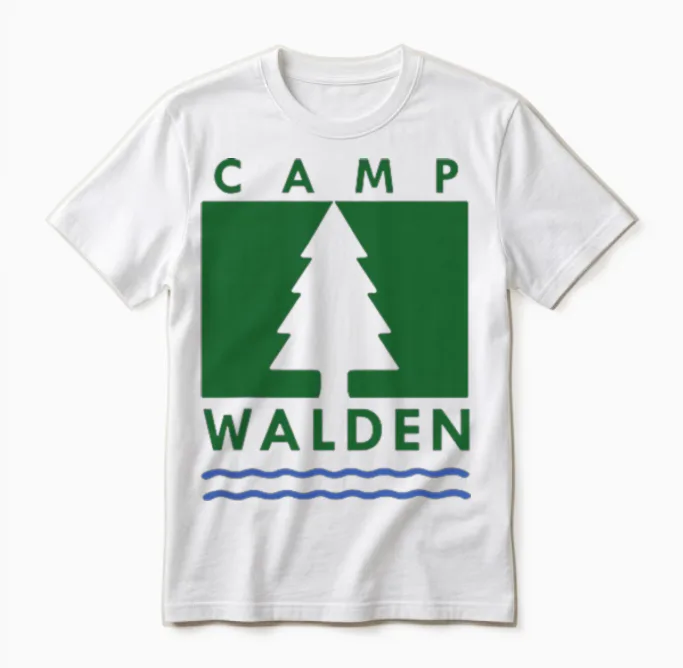 Camp Walden for Girls Costume Unisex T-Shirt in White