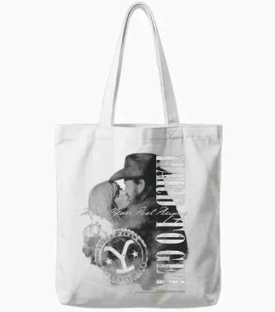 Yellowstone Schwer Zu Bekommen Rip Wheeler Beth Dutton Tote Bags - White