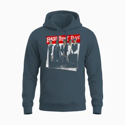 Backstreet Boys Vintage Photo Unisex Hoodie - Dark Heather