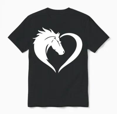 Horse Manure Unisex T-Shirt - Black