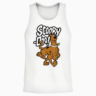 Scooby Doo Scooby Unisex Tank Top - White