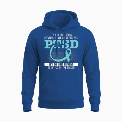 Ptsd 22 Veterans, Navy, Army Unisex Hoodie - Royal