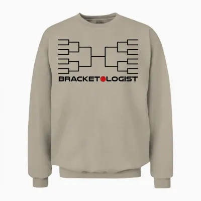 Tournament Bracketologist Unisex Sweatshirt - Sand