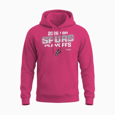 Nba Officiel 2026 Playoffs San Antonio Spurs Niveau Supérieur Unisex Hoodie - Heliconia