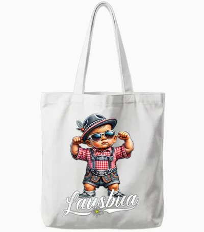 Extrem Cooler Lausbua Jungen Trachten Kinder Tracht Tote Bags - White