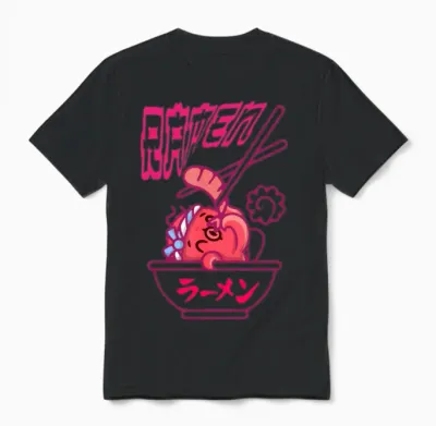 Ramen Unisex T-Shirt - Black