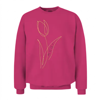Flower Unisex Sweatshirt - Heliconia