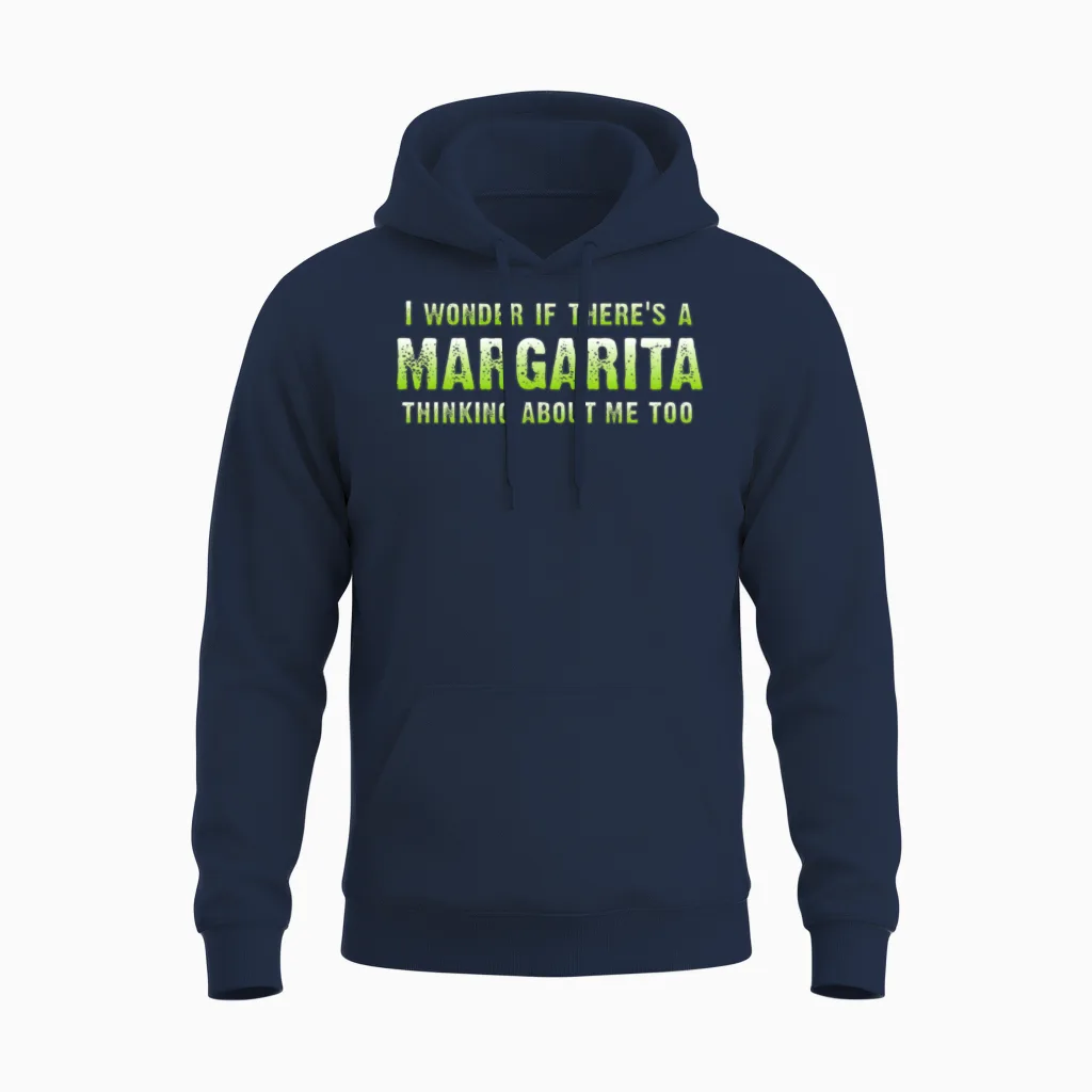 Funny Margarita Unisex Hoodie in Navy