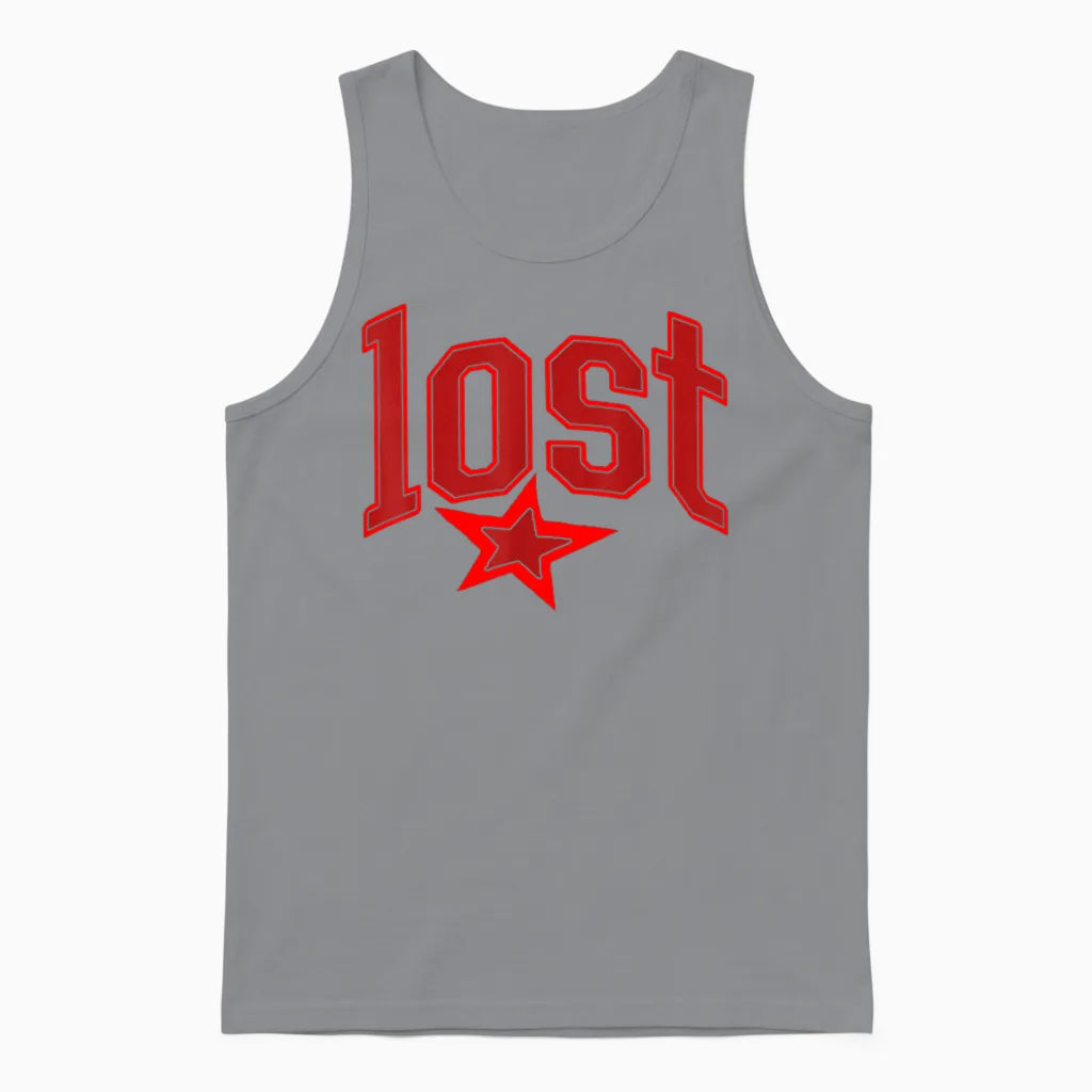 Official Mgk Lost Star Unisex Tank Top in Sport Grey