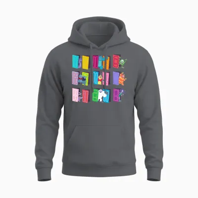 Disney and Pixar’s Monsters, Inc. Doors Unisex Hoodie - Charcoal