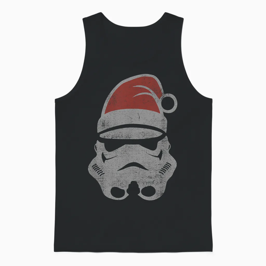 Star Wars Christmas Stormtrooper Holiday Unisex Tank Top in Black