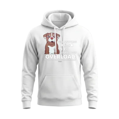 Dog Mama Dog Father Dog Lovers Unisex Hoodie - White