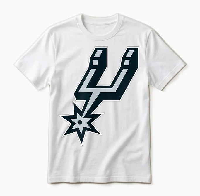 Produit Officiel Nba San Antonio Spurs Unisex T-Shirt in White