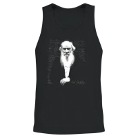 Leo Tolstoy Unisex Tank Top - Black – 2
