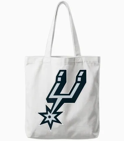 Produit Officiel Nba San Antonio Spurs Tote Bags - White