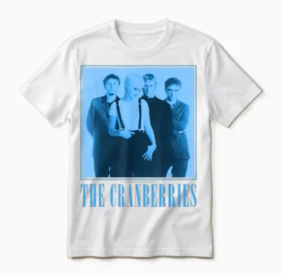 Official Cranberries Nnta Blue-Min Rock Alternative Band Unisex T-Shirt - White