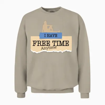 Freetime Unisex Sweatshirt - Sand