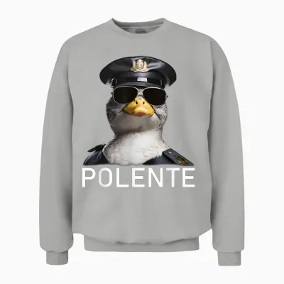 Polente Polizei Wasserschutzpolizei Wapo Polizisten Unisex Sweatshirt - Ash