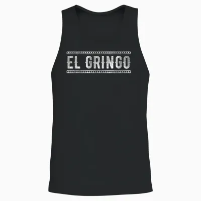 De Mayo Famous El Gringo Spanish American Slang Unisex Tank Top - Black