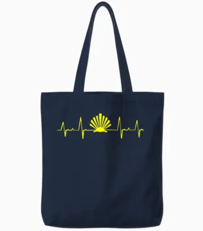 Buen Camino Pilgerfahrt Jakobsweg Camino De Santiago Pilger Tote Bags - Navy