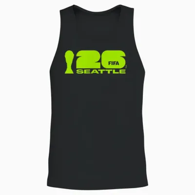 Poster Coupe Du Monde De La Fifa 26 Seattle Unisex Tank Top - Black