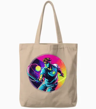 Tennis Tote Bags - Natural