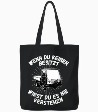 Multicar M25 Multicar M22 Multicar M26 T-Shirt, Black Tote Bags - Black