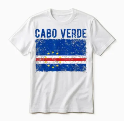 Cabo Verde Unisex T-Shirt - White