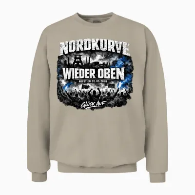 Ruhrpott Fußball Aufstieg Gelsenkirchen Fan 2026 Unisex Sweatshirt - Sand