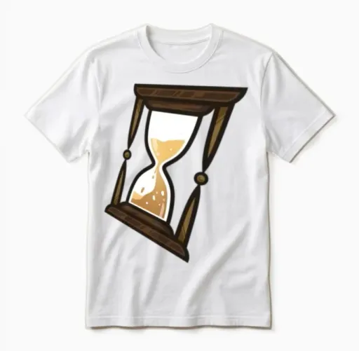 Time Watch Unisex T-Shirt in White