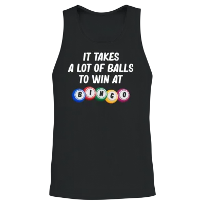 Bingo Players, Bingo, Bingo Balls Unisex Tank Top - Black