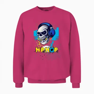 Hip Hop Unisex Sweatshirt - Heliconia