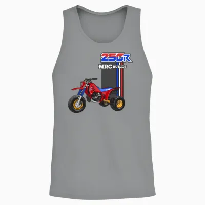 Atc 250r 3 Wheeler Mrc Builds Unisex Tank Top - Sport Grey