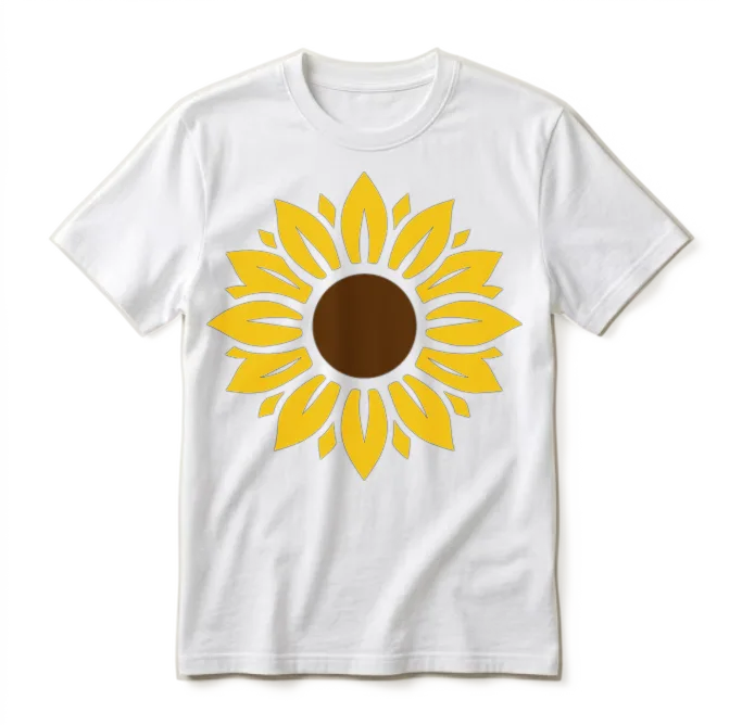 Sunflower Unisex T-Shirt - White
