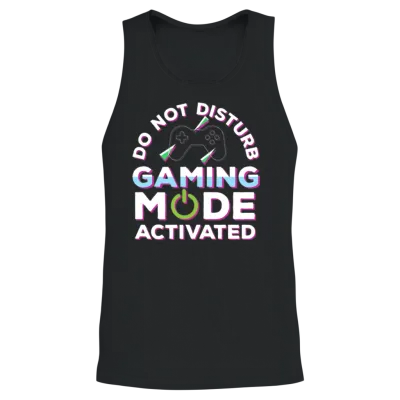 Do Not Disrurb by 88street Unisex Tank Top - Black