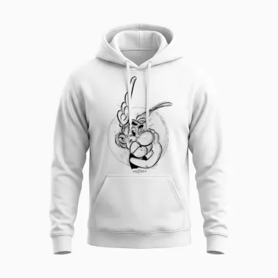 Asterix & Obelix the Gall Unisex Hoodie - White