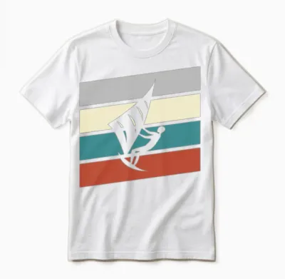 Kite Retro Unisex T-Shirt - White