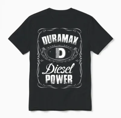 Duramax Diesel Power Unisex T-Shirt - Black