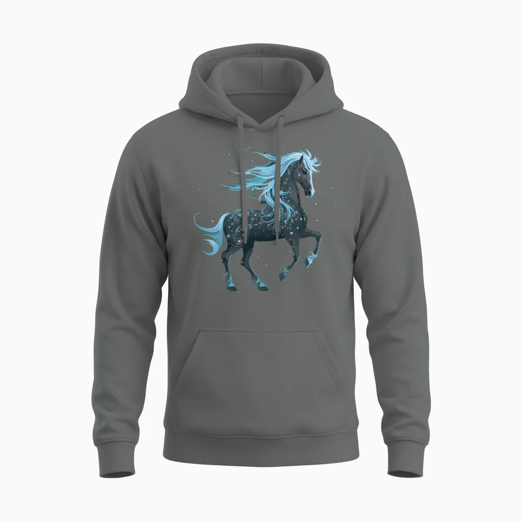 Star Horse - Lovers Unisex Hoodie in Graphite Heather