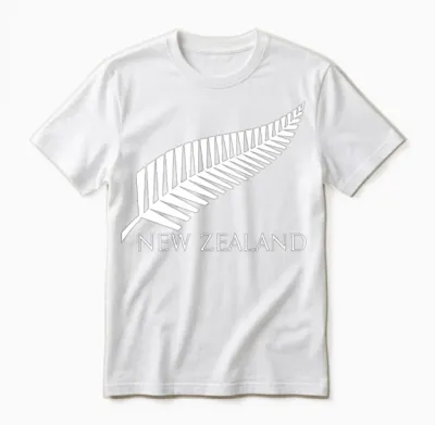New Zealand Rugby Unisex T-Shirt - White