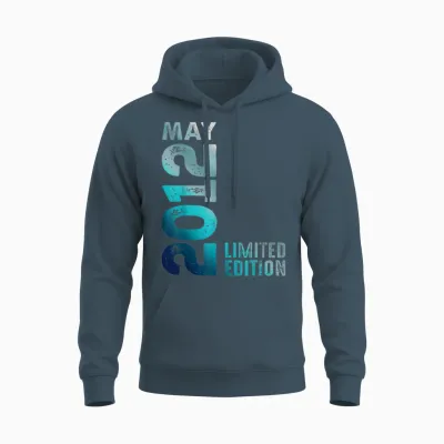 édition Limitée Mai 2012 Anniversaire Unisex Hoodie - Dark Heather