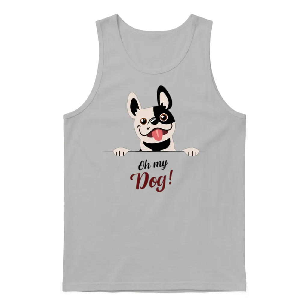 My Dog โ Lovers Unisex Tank Top - Ash