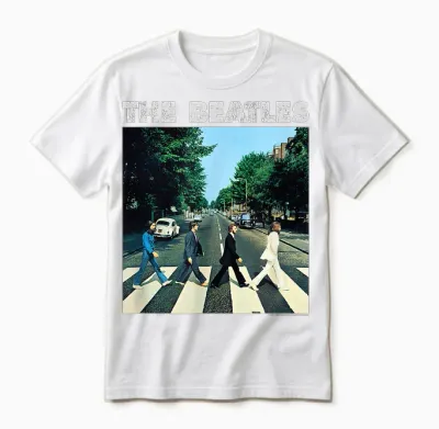 The Beatles - Abbey Road Unisex T-Shirt - White